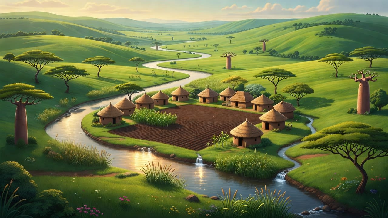 Village Background Gameplay