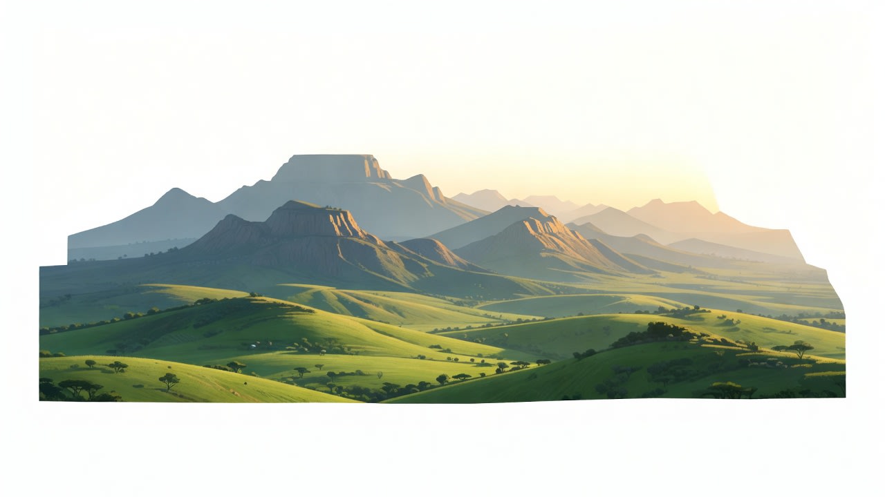 Mountain Range Silhouette