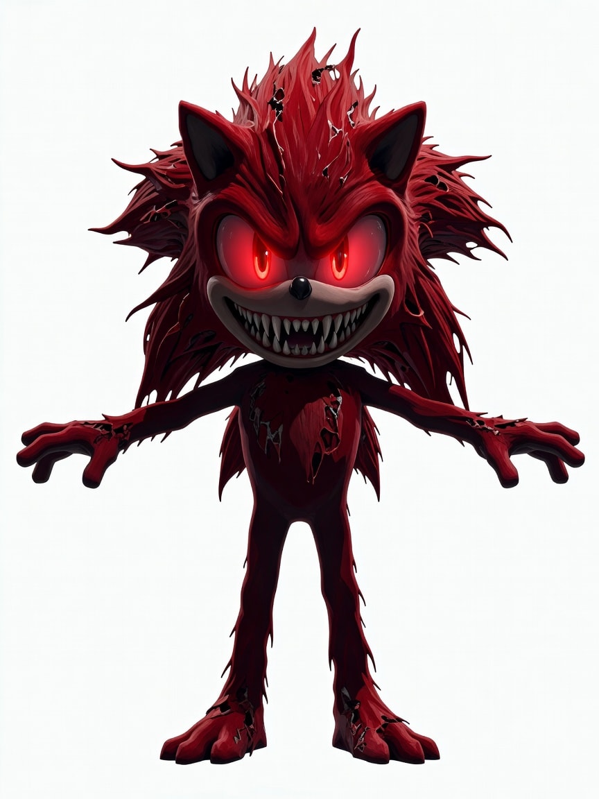 Sonic.exe Red Concept (3 / 3)