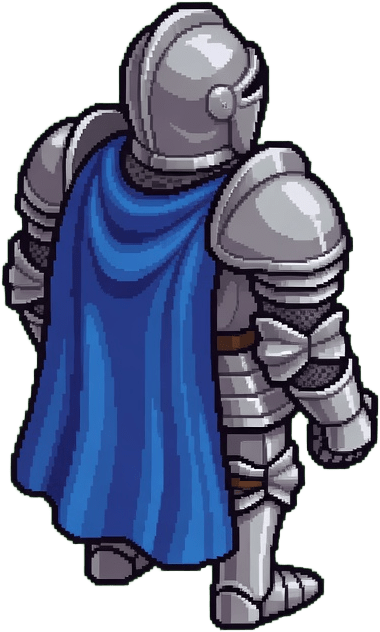 Knight Facing Up