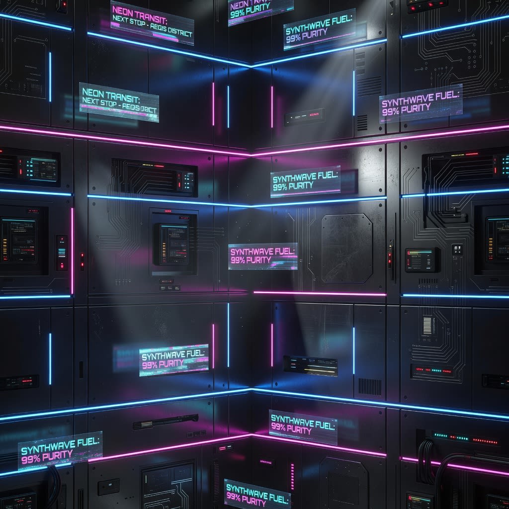 Metro Skin - Cyberpunk Subway Station