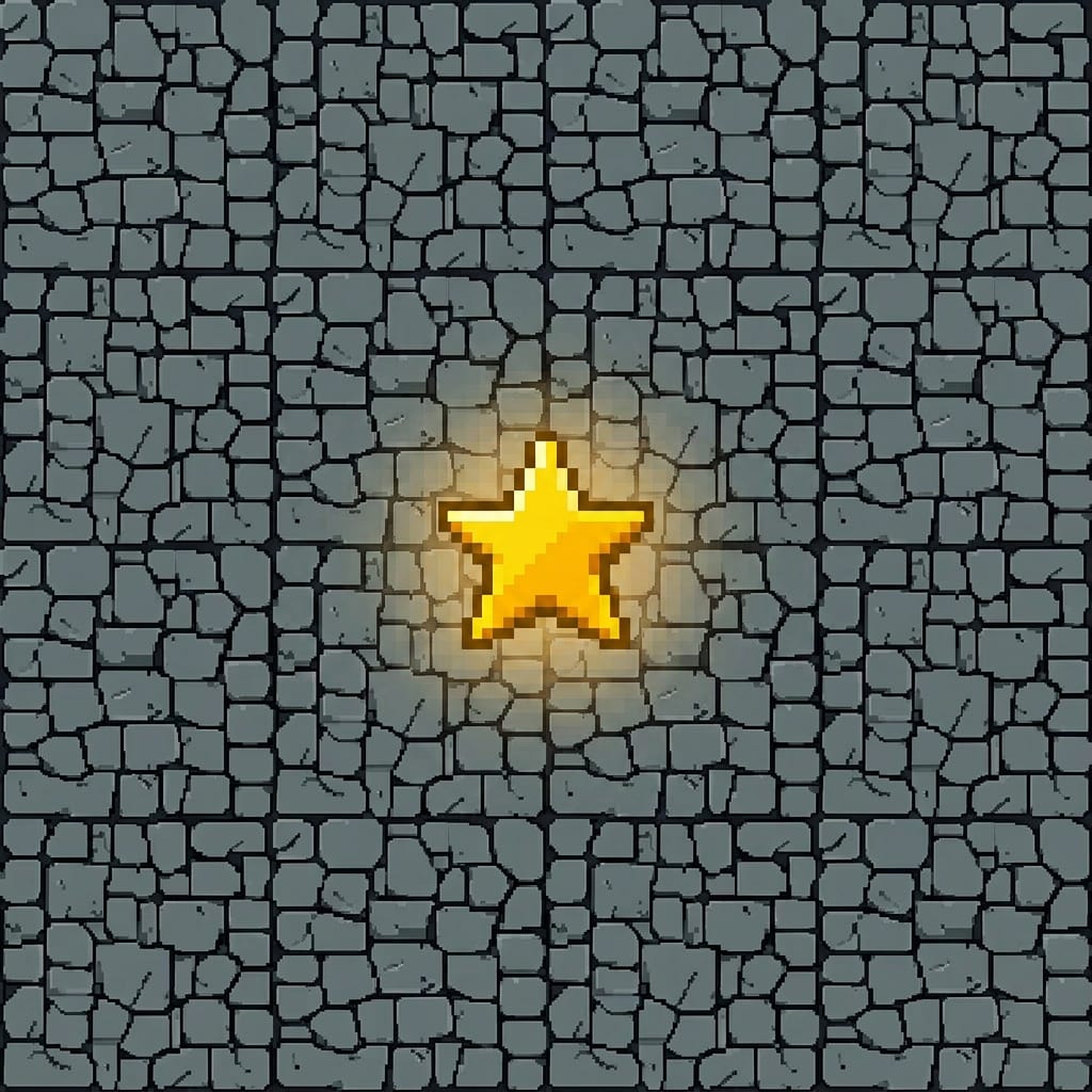Image: Edit this stone floor tile: place a single bright
