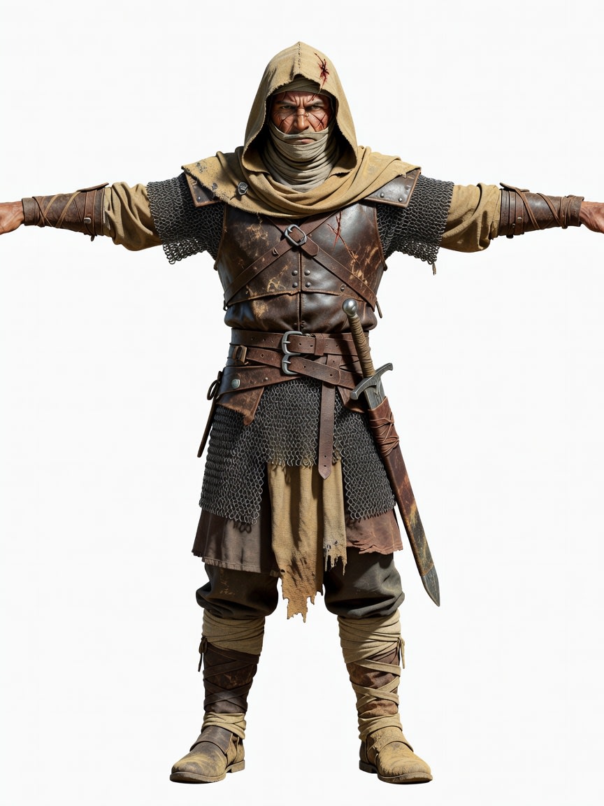 Medieval Desert Warrior (2 / 3)