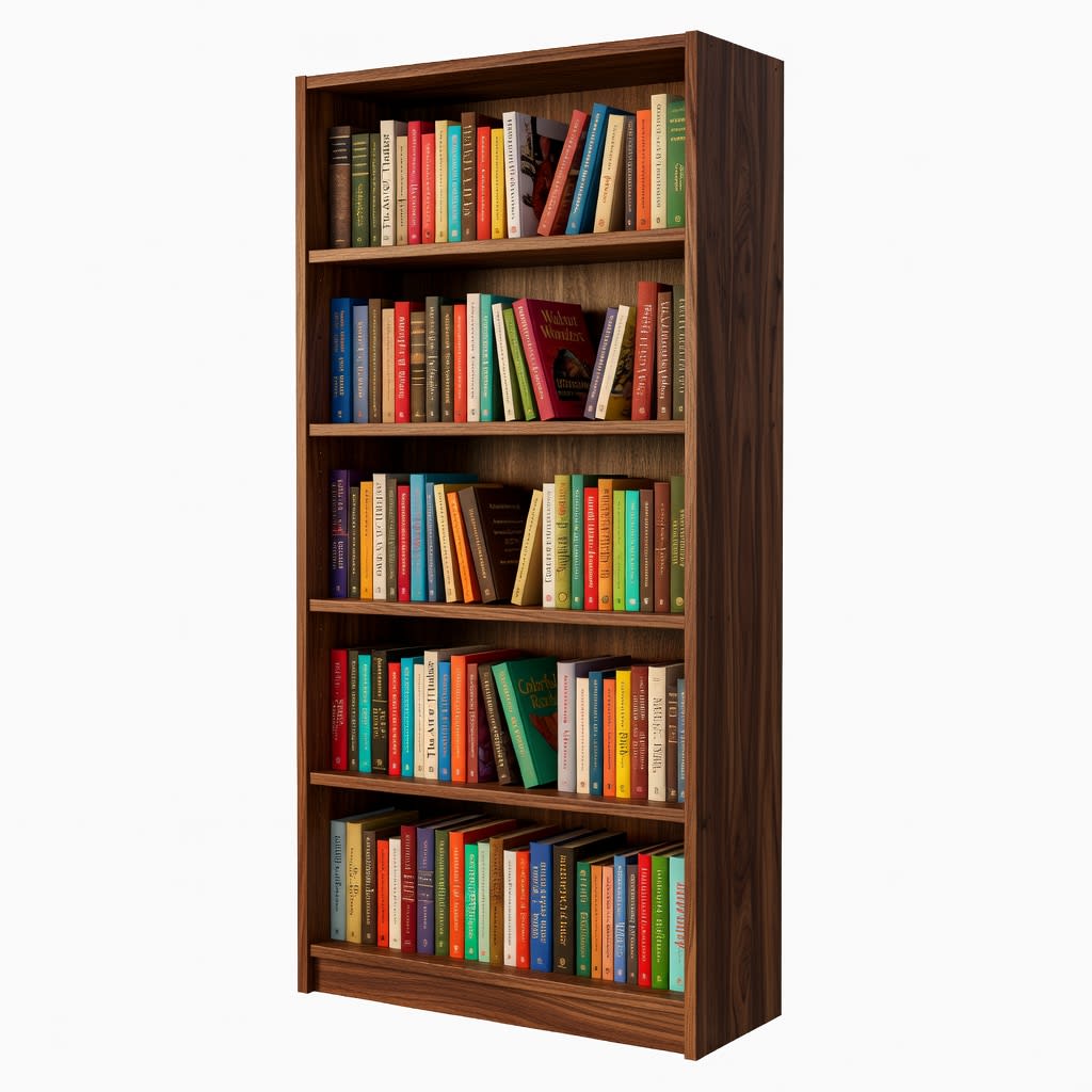 Walnut Bookshelf