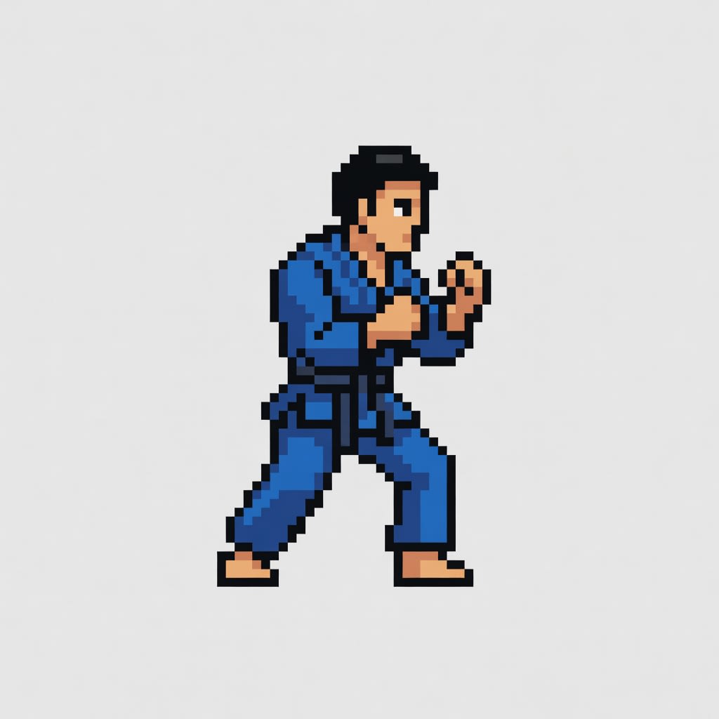 Player Fighter - Blue (2 / 4)