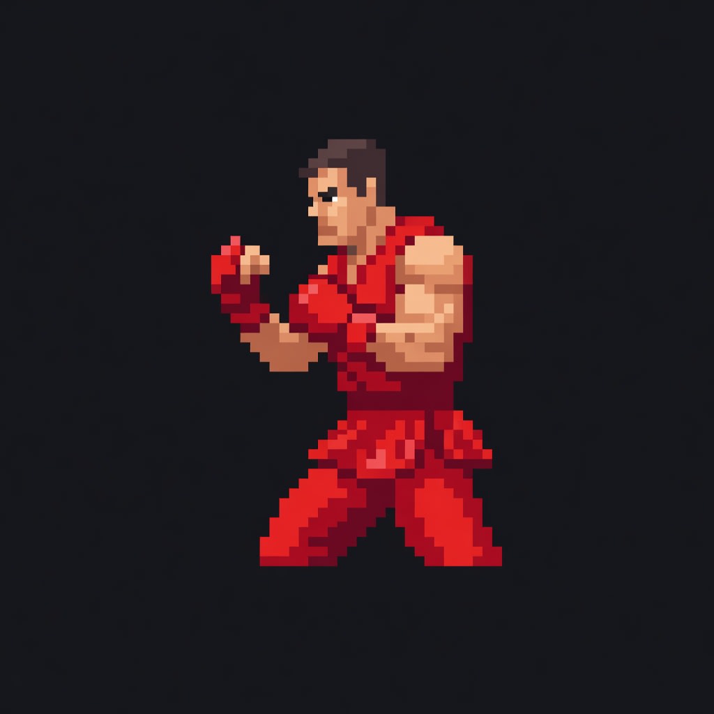 NPC Fighter - Red (3 / 4)