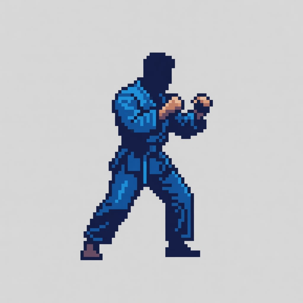 Player Fighter - Blue (4 / 4)