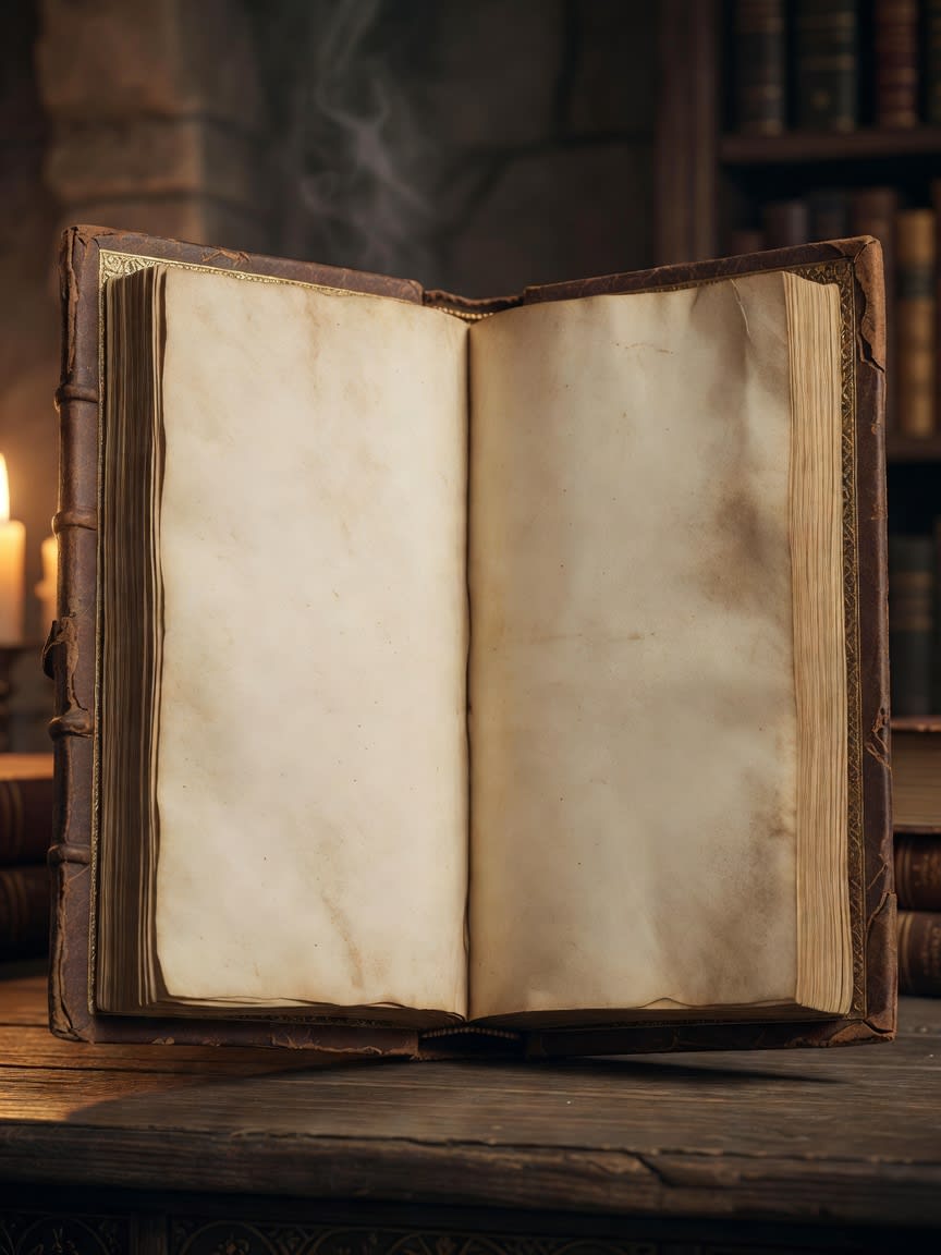 Portrait Spellbook Cover (1 / 2)