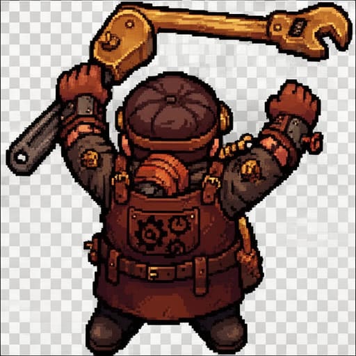 Steampunk Wrench Swing