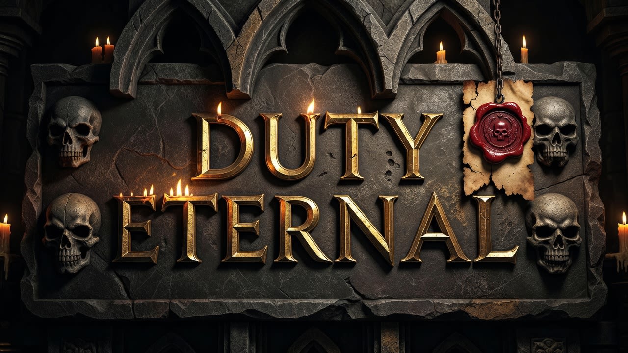 Duty Eternal - Logo Title Treatment