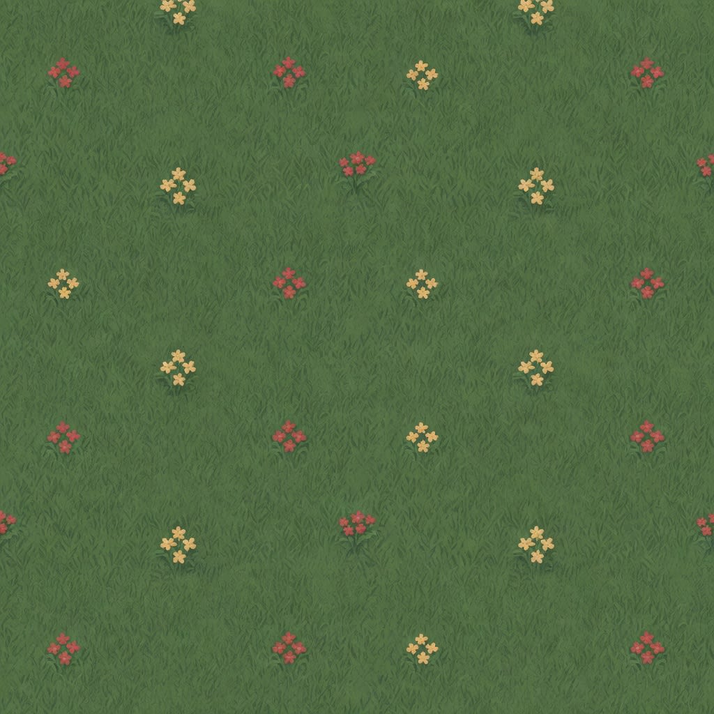 Garden Grass Floor Tile