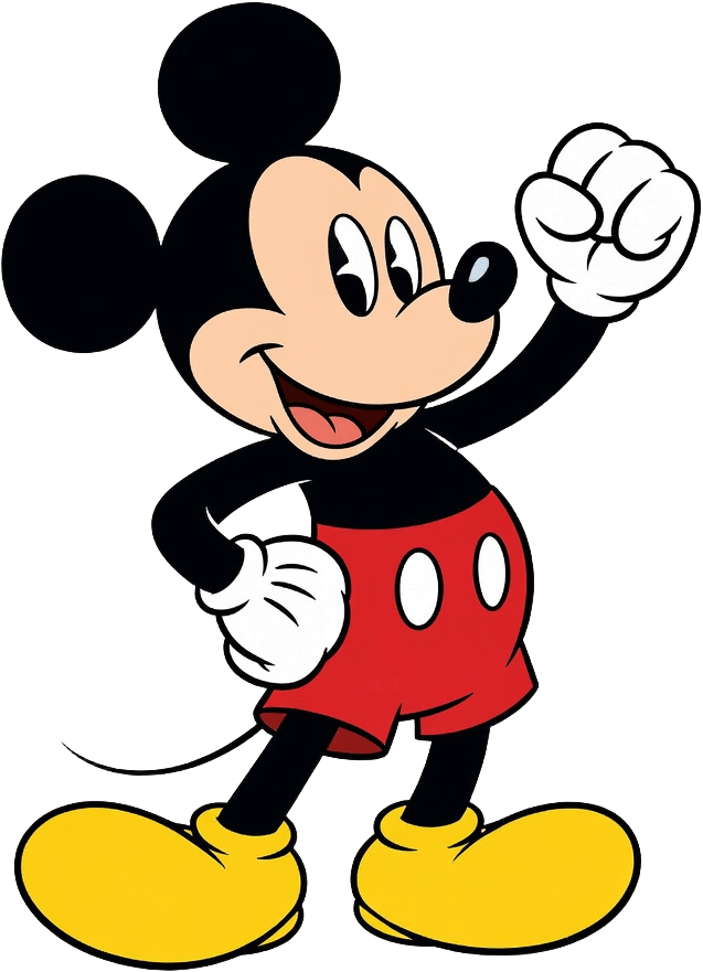 Mickey Mouse Portrait (1 / 2)