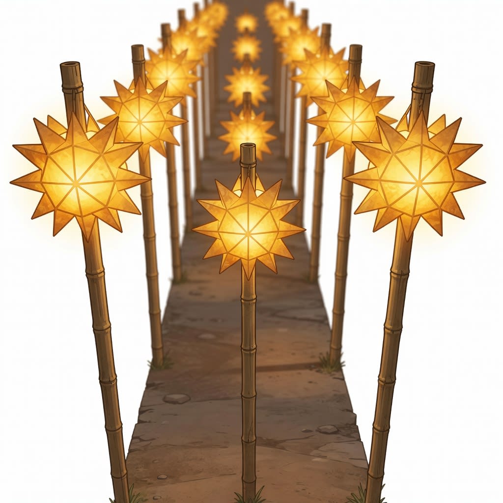 Village Lantern Posts