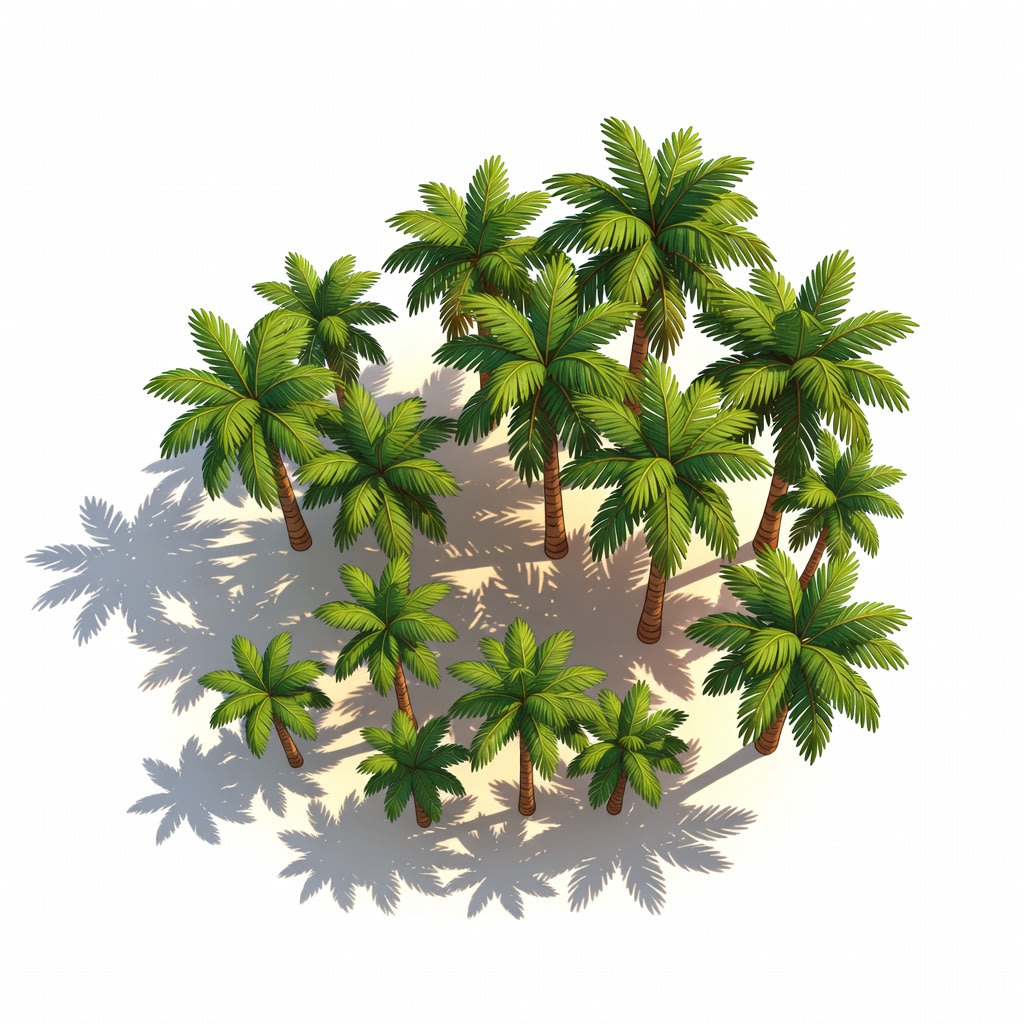Tropical Palm Trees