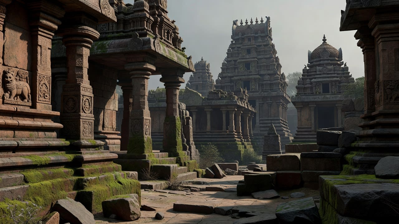 Parallax Temple Ruins