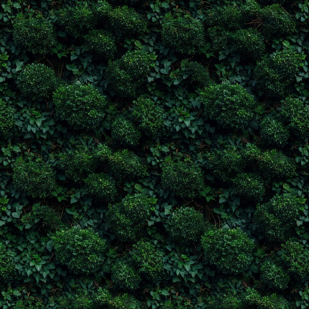 Realistic Hedge Bush Texture