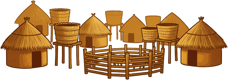 Village Silhouette