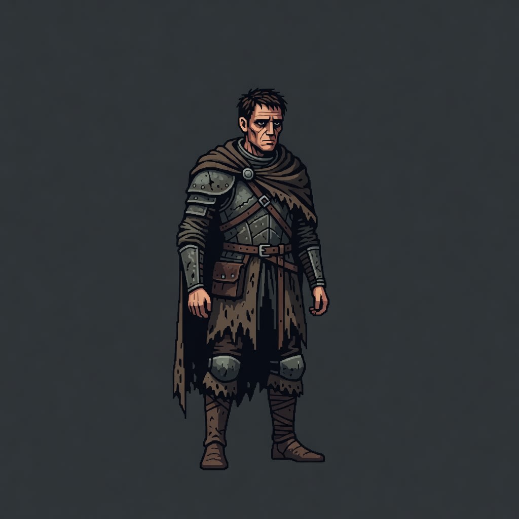 Survivor Player - Pixel Art Concept (2 / 4)
