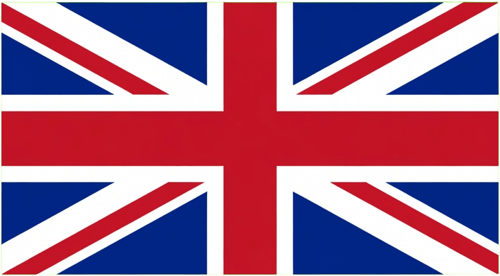 UK Flag Green BG