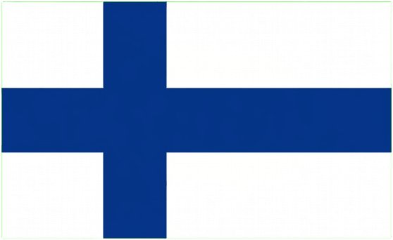 Finland Flag Green BG