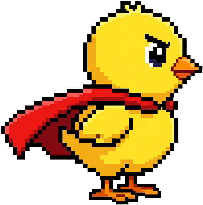 Super-Peninha-Pixel-Art (1 / 4)