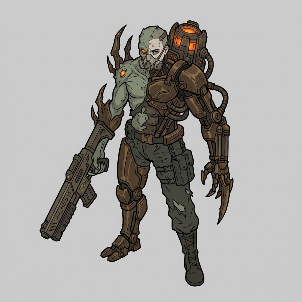 Enforcer - Alien Overseer (4 / 4)