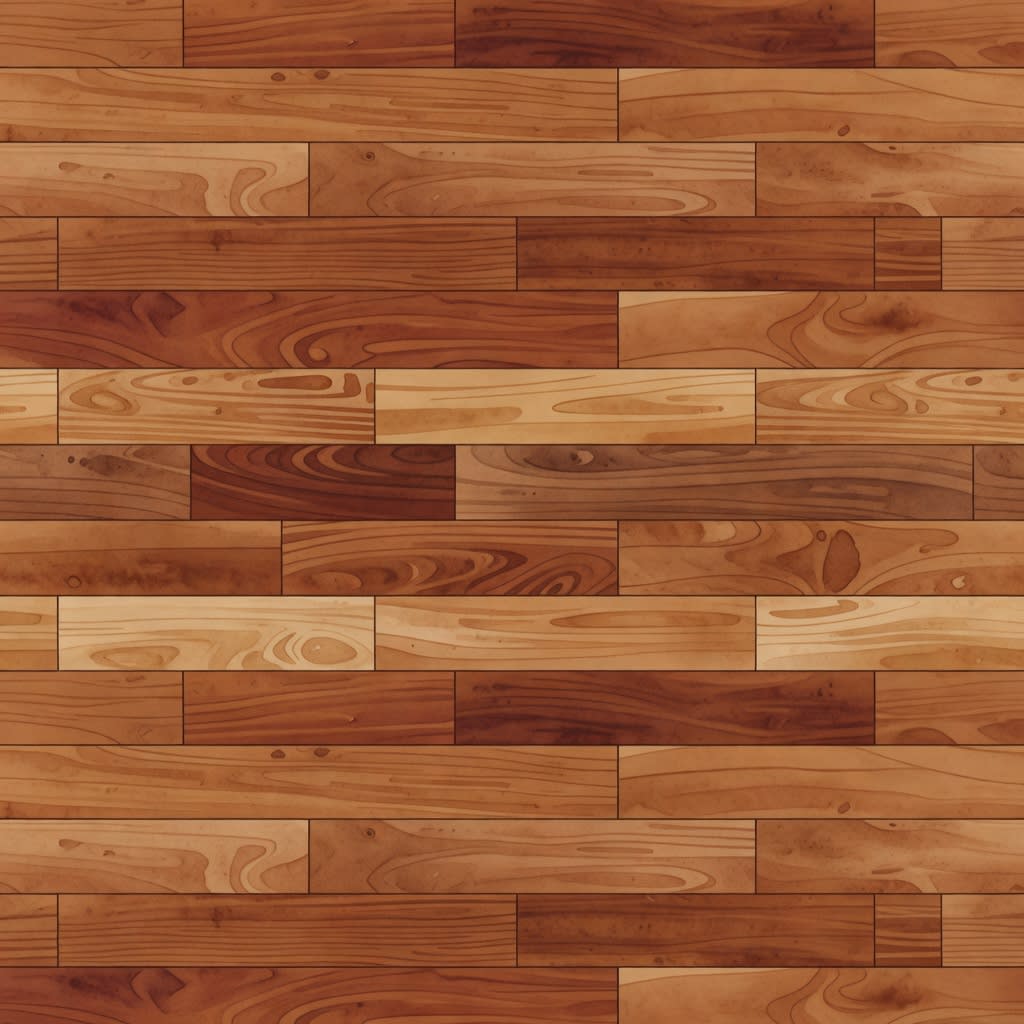 Wood Floor - Illustrated (1 / 2)
