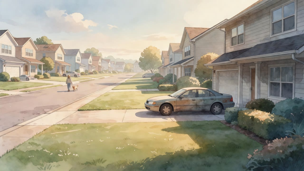 Driveway Background