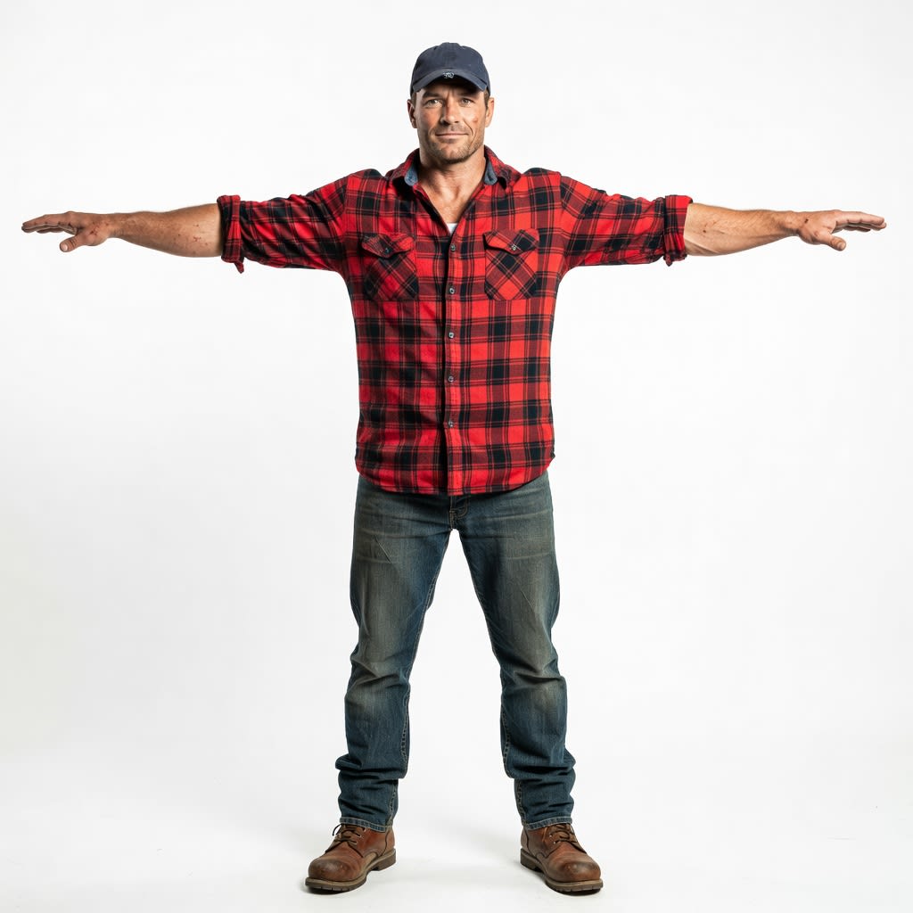 Trucker Character Concept (4 / 4)