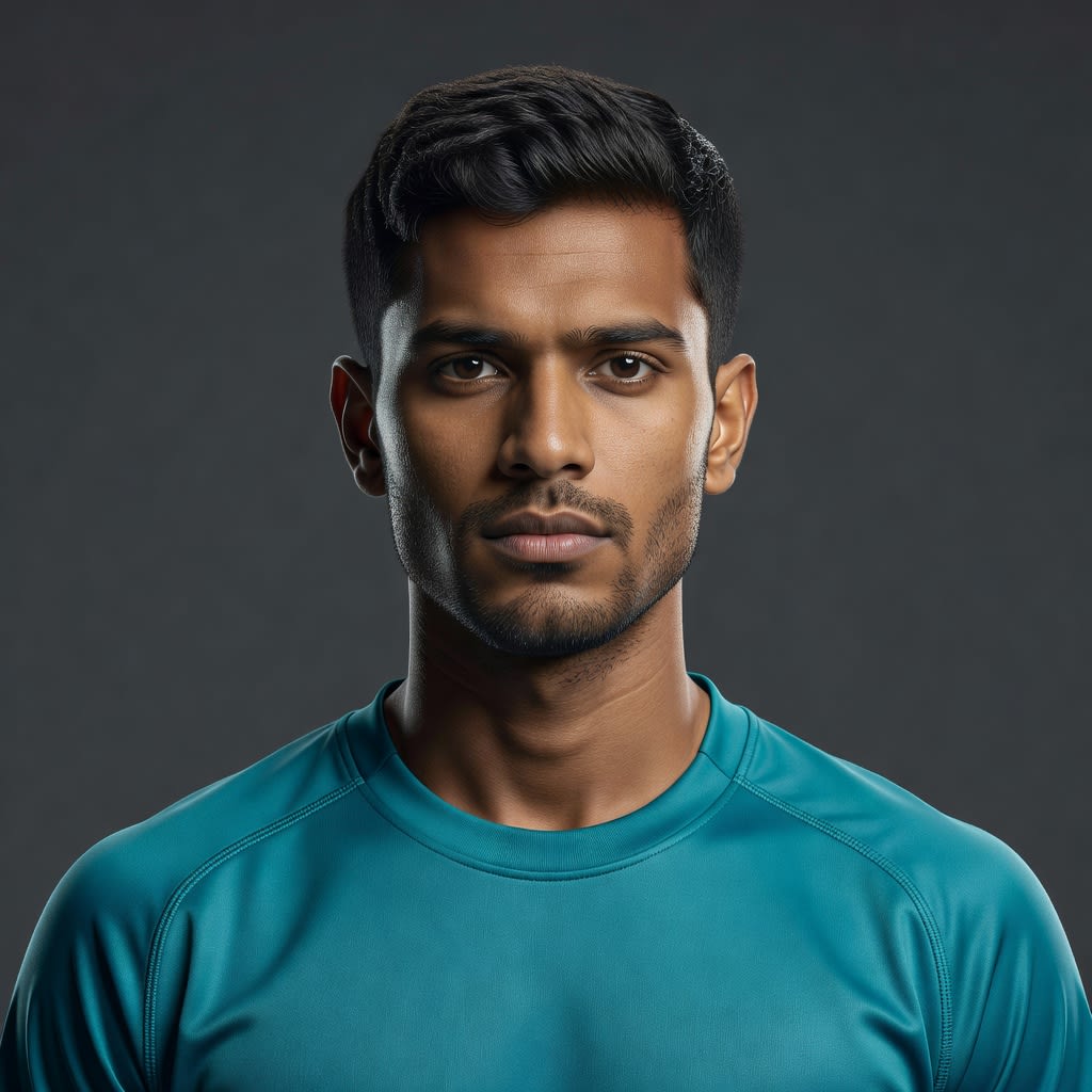 Player Portrait - South Asian