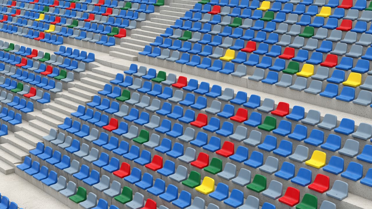 Stadium Stands Texture
