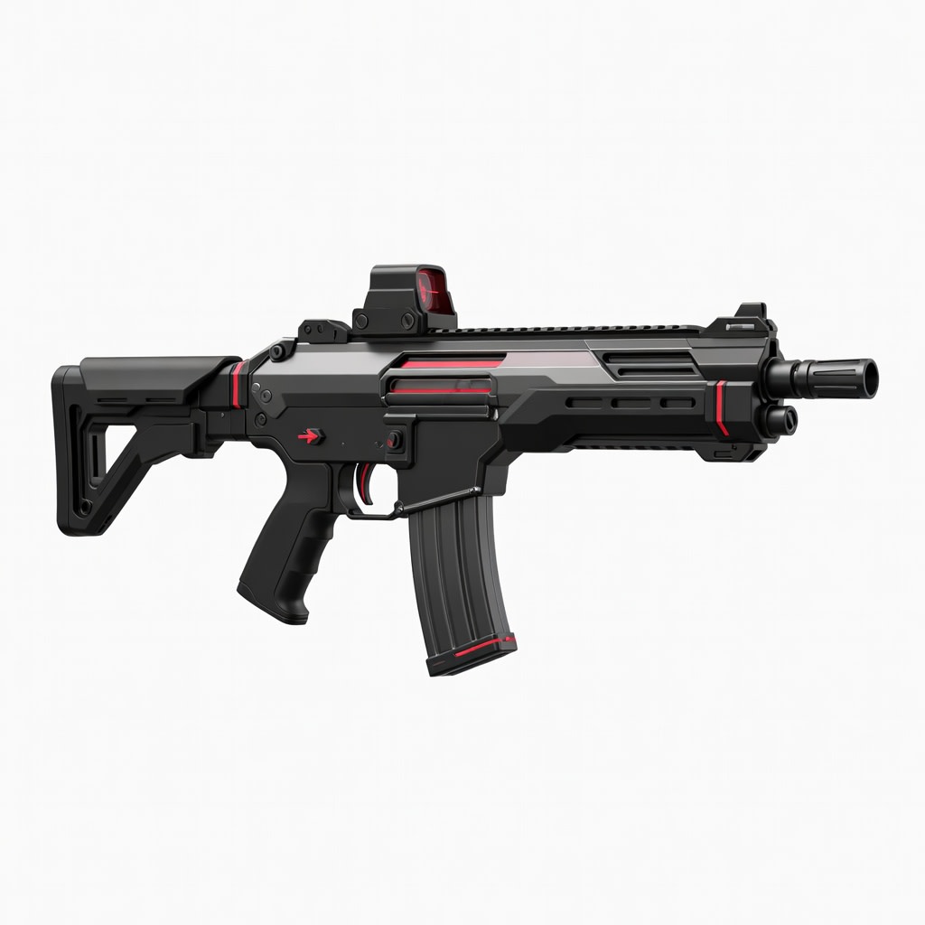 Valorant-Style Tactical Rifle