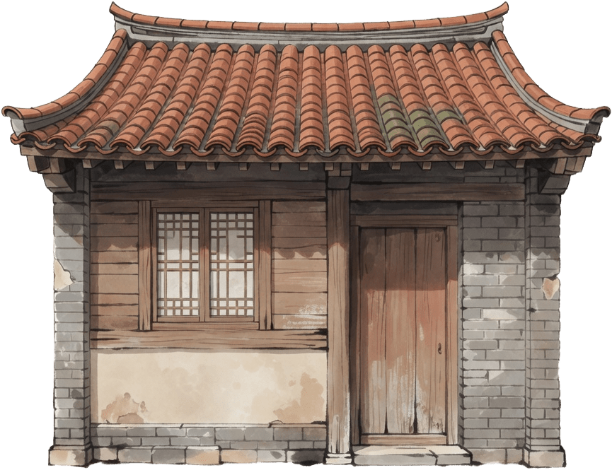 Old Lady House Production Asset