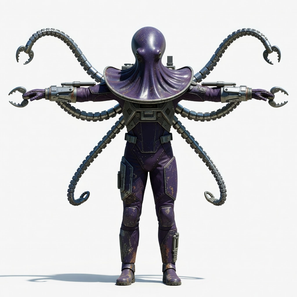 Pioneer Helmet Revised - Octopus Mantle Shape