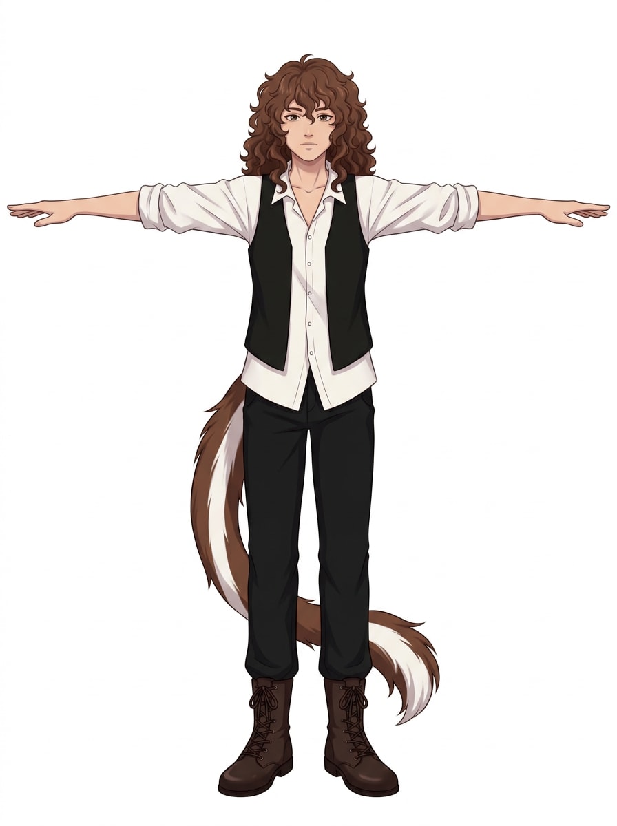 Fantasy Character T-Pose Concept (3 / 4)