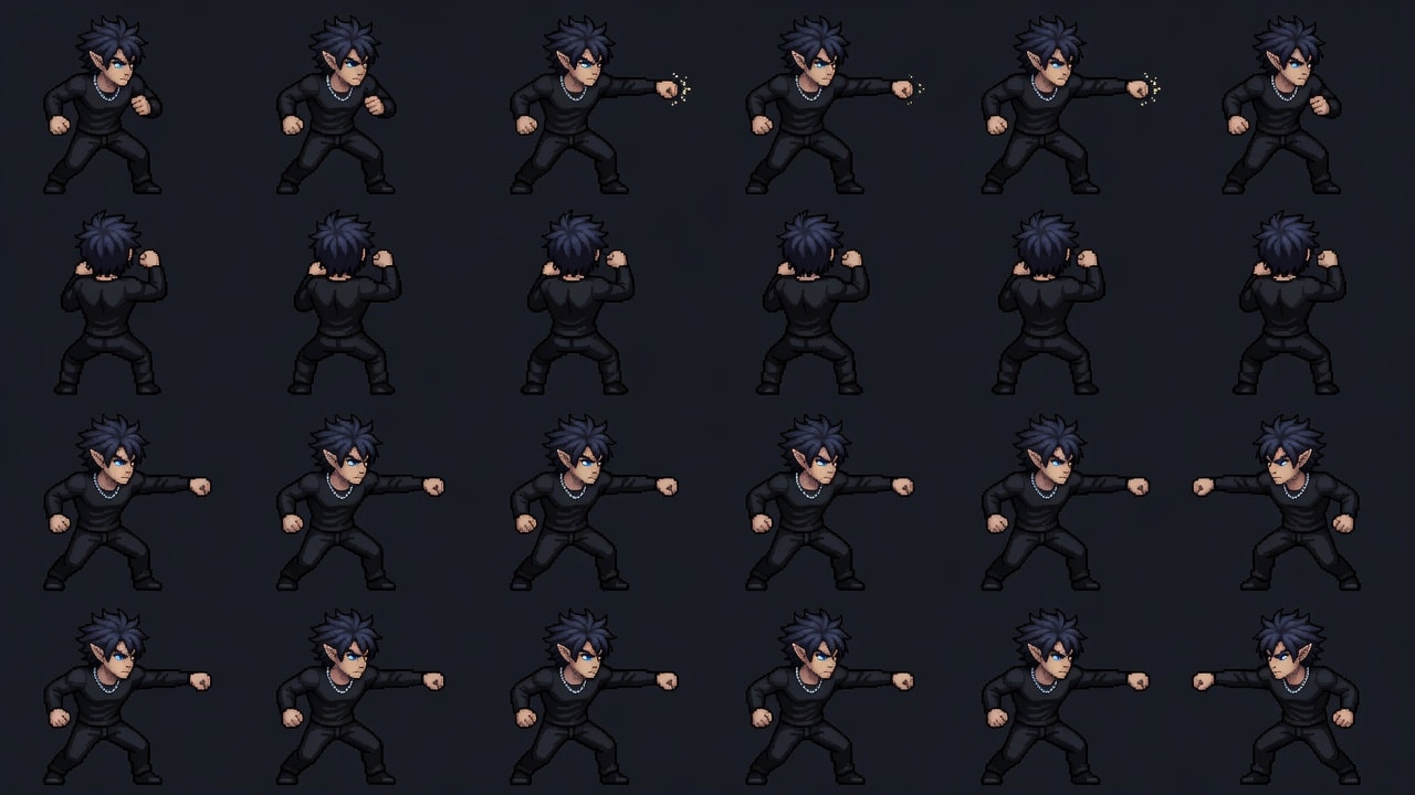 Destoria - Attack Sprite Sheet (1 / 2)