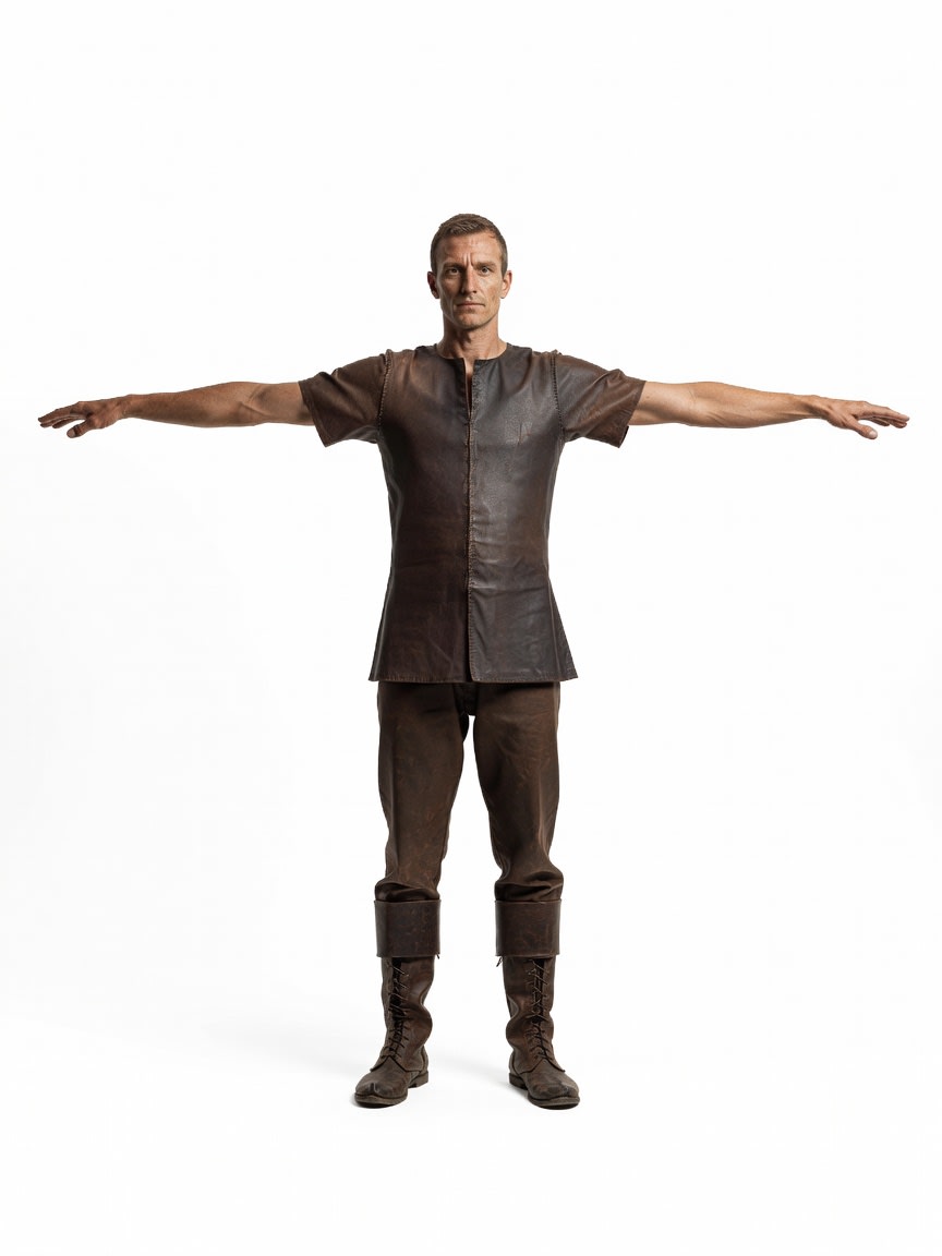 Solo Man Rider - T-pose Concept (1 / 3)
