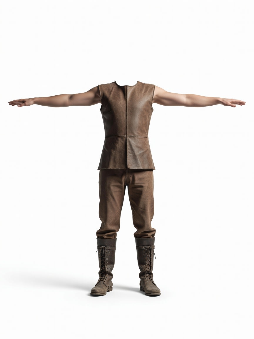 Solo Man Rider - T-pose Concept (3 / 3)