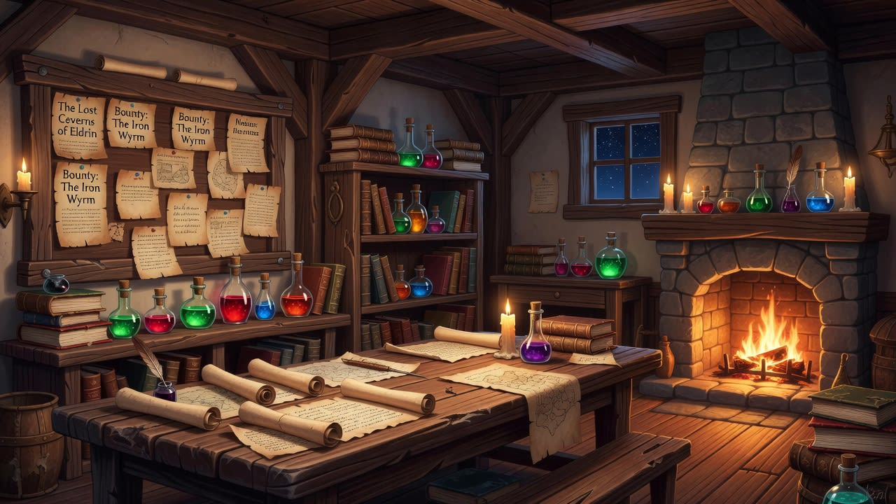 Guild Hideout Background (2 / 3)