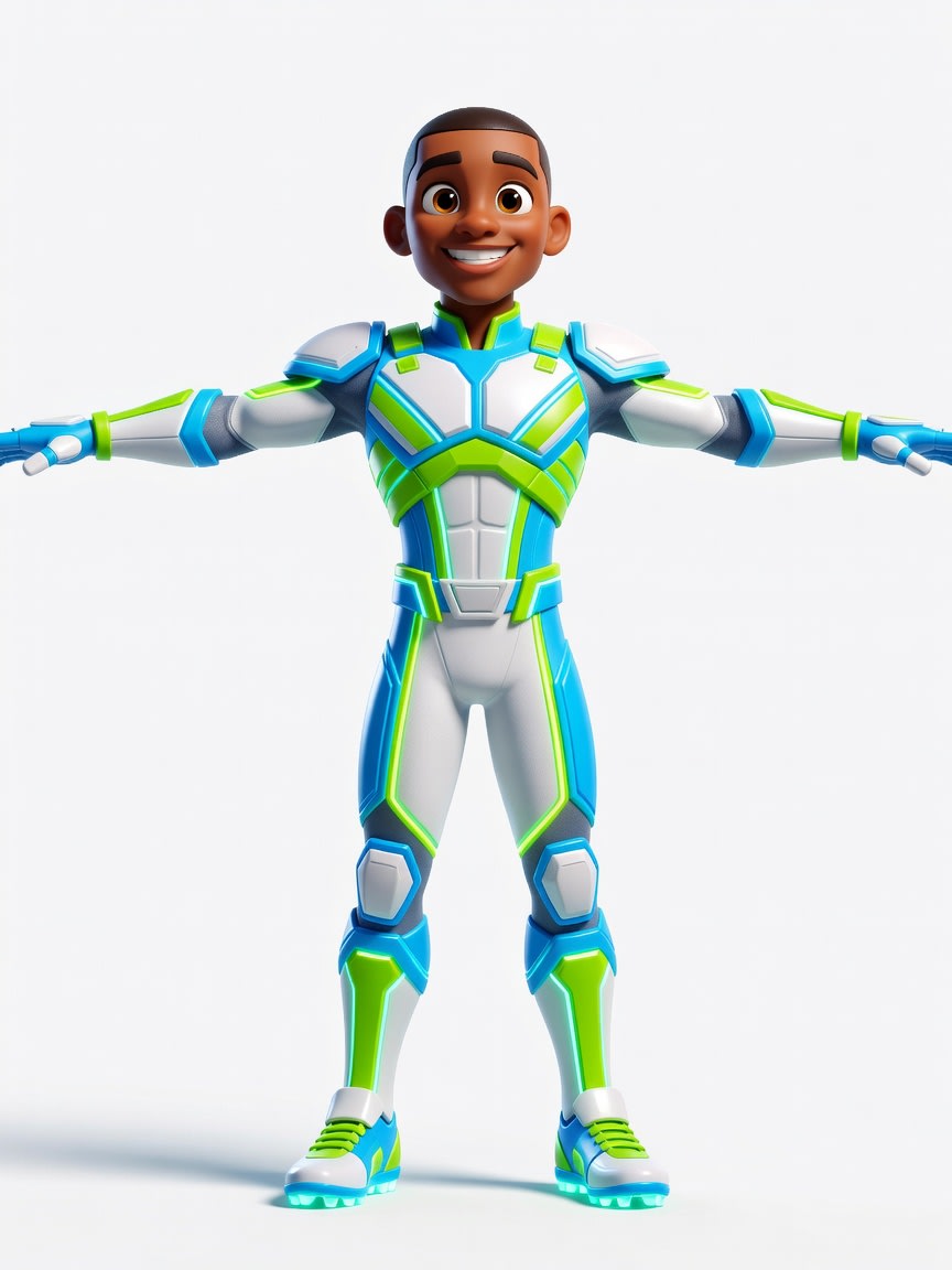 Soccer Superhero Concept (1 / 4)