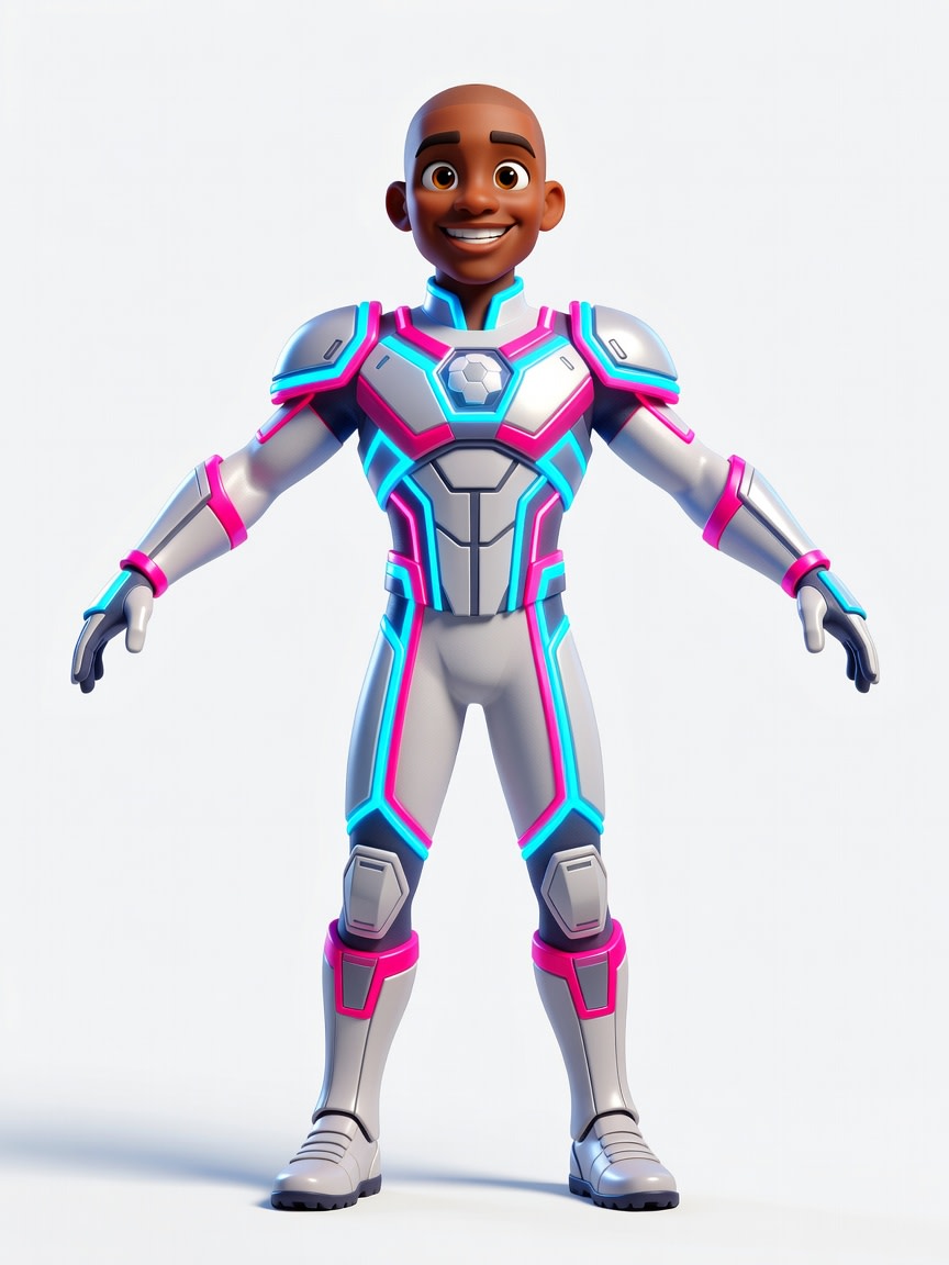 Soccer Superhero Concept (3 / 4)