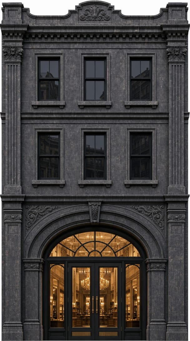 Building Facade Large Door (2 / 2)