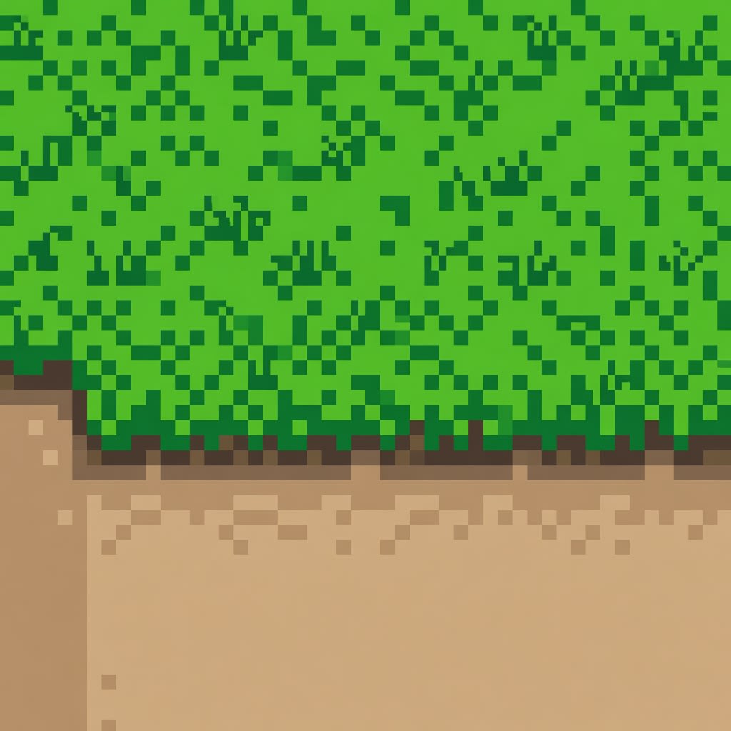 48x48 Grass Border Tile