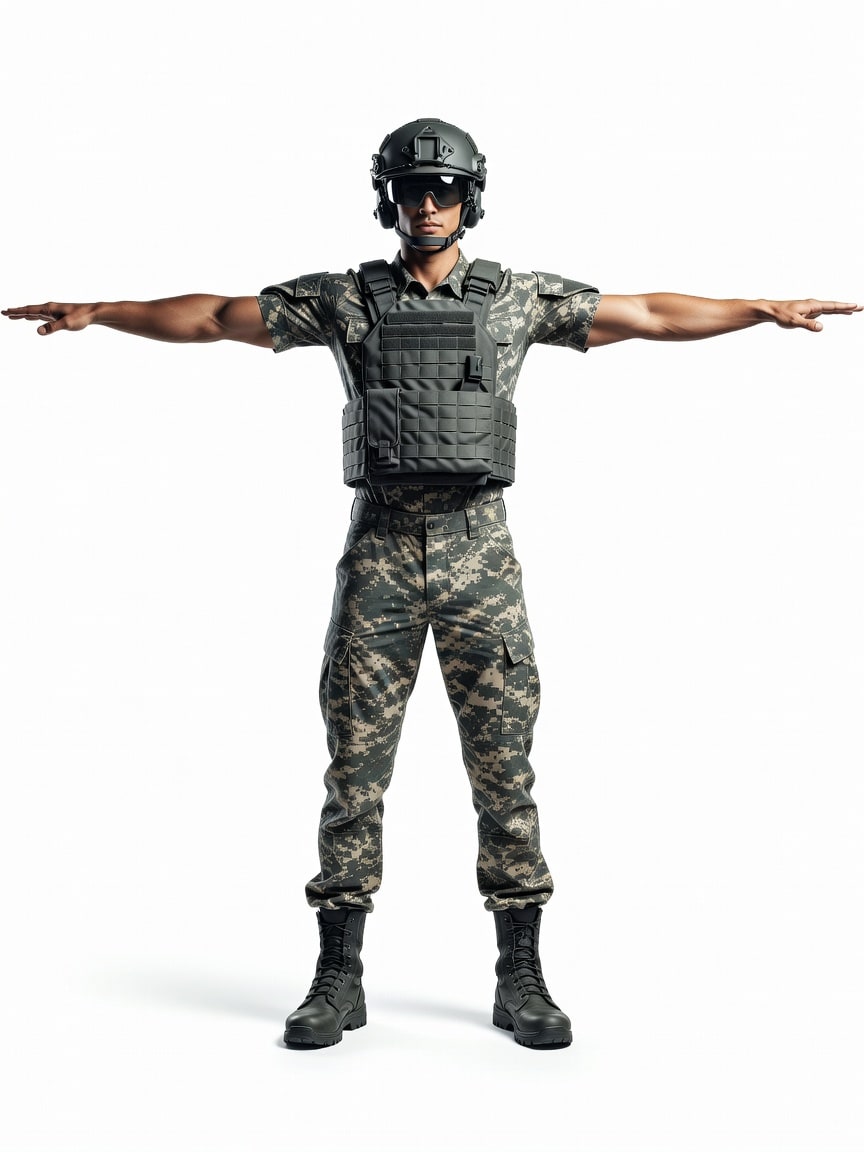 FPS Soldier Character Concept (1 / 2)