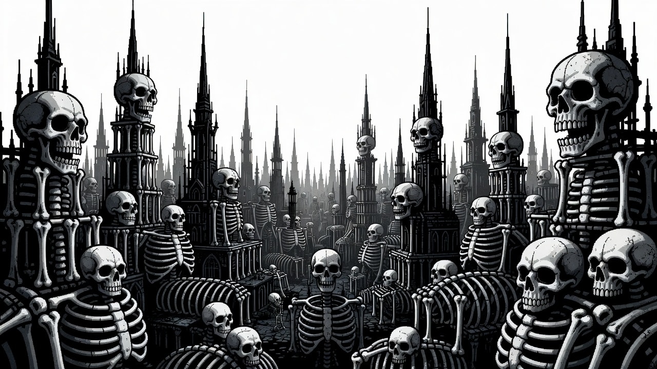 Slide 2 - Gothic Bone Kingdom (2 / 2)