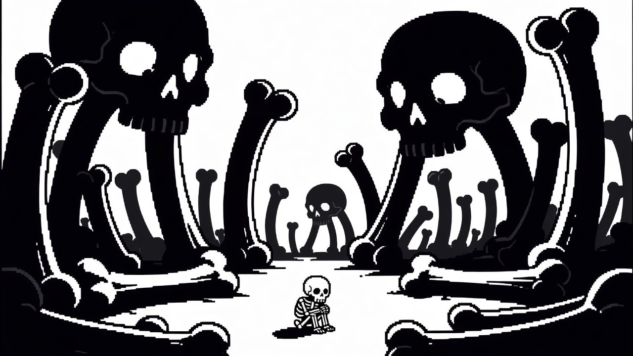 Slide 3 - Small Skeleton Lost Among Bones (1 / 2)