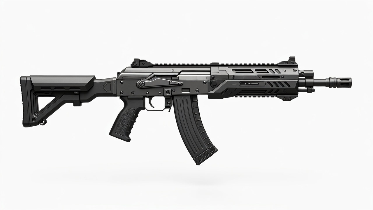 Sci-Fi Assault Rifle Concept (1 / 2)