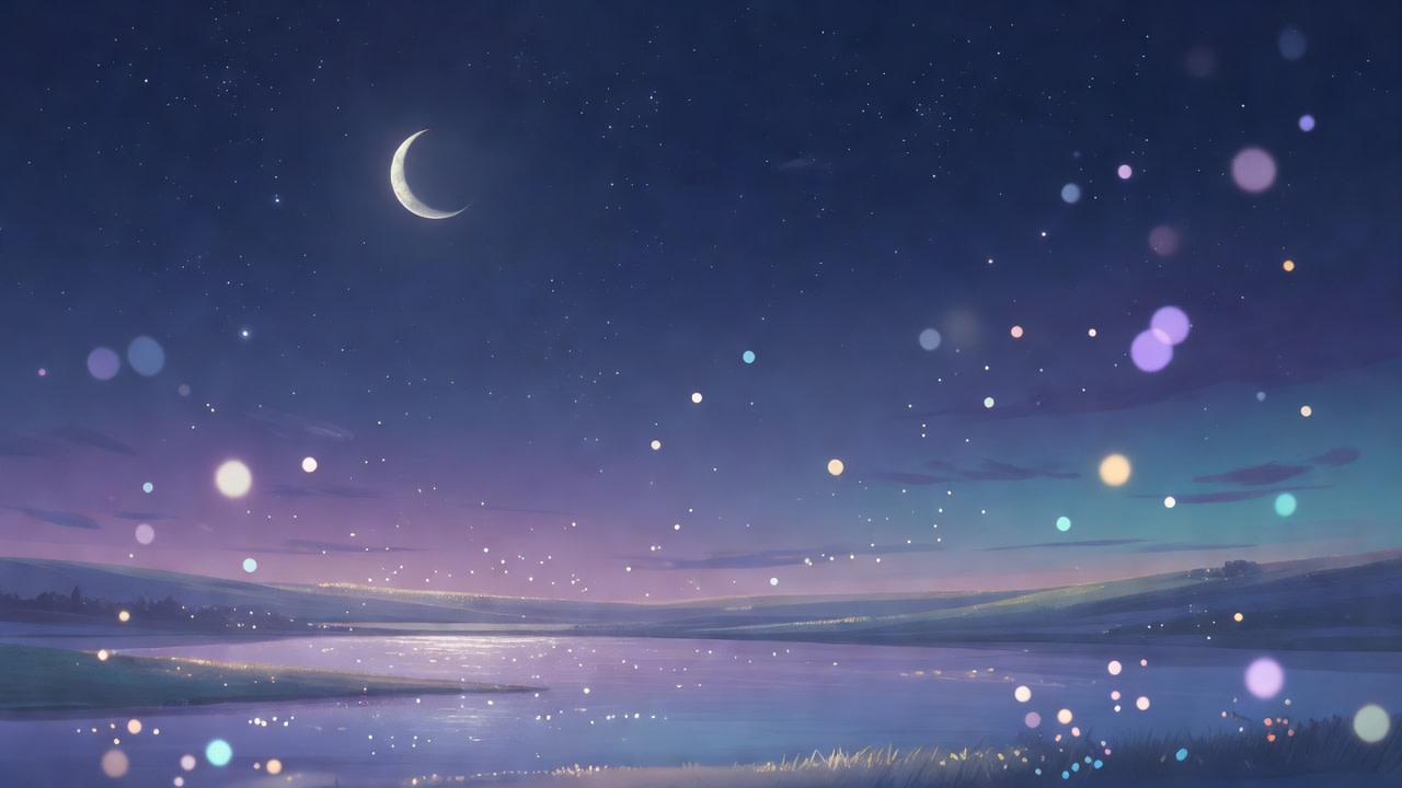 Dream Night Background (2 / 2)