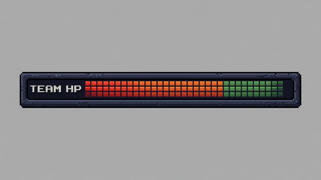 HUD Team HP Bar - SNES (3 / 4)