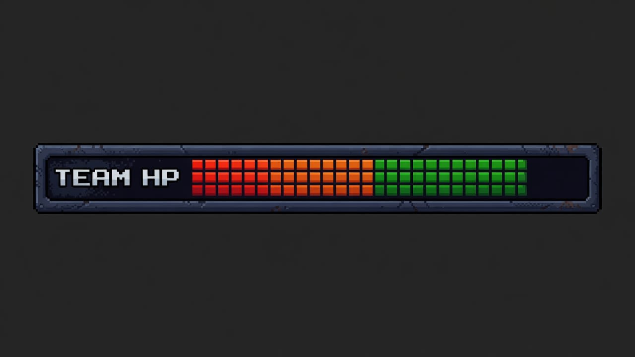 HUD Team HP Bar - SNES (4 / 4)